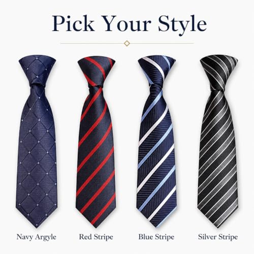Image of WeiShang Neckties for Men, Classic Formal Tie