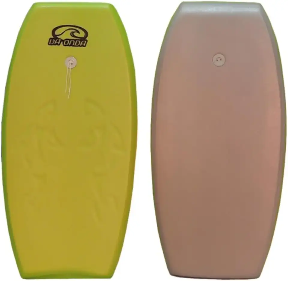 Da Onda Prancha Bodyboard Grande, Espuma de Polietileno, 100 x 50 x 6 cm, Modelo 120, Cores Sortidas, para Iniciantes e Família