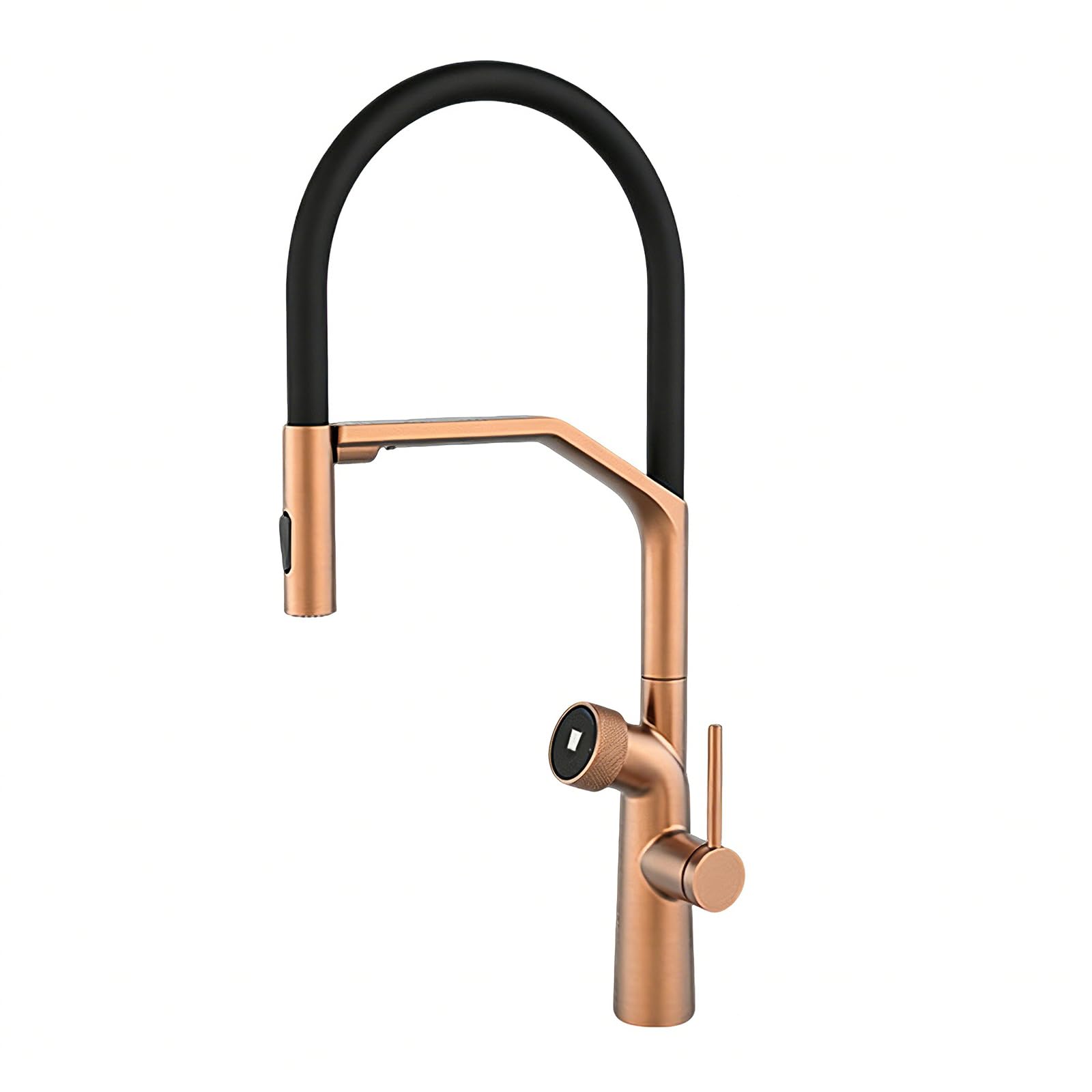 Kitchen Sink Tap 3 Way Taps Flexible Tube Purified Water Brass-Rose Gold