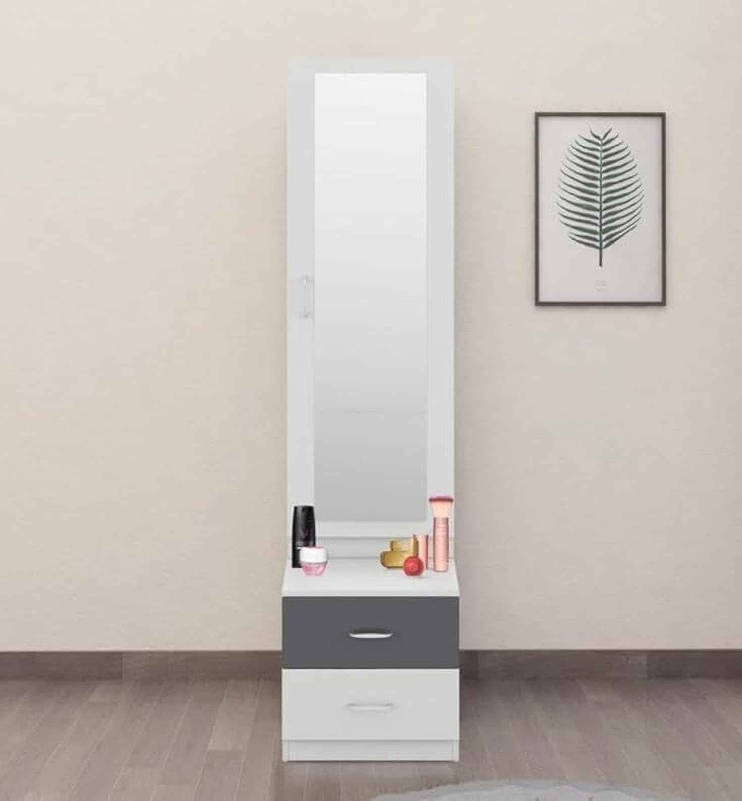 Ozone Furniture Engineering Wood Modern Makeup Vanity Table, Dressing Table with Mirror-picture-20