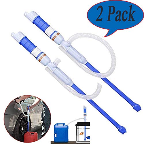 Battery-Operated Liquid Transfer Pump Electric Automatic Siphon Pump Portable Liquid Transfer Pump for Fuel Gas Oil Gasoline Water, Hand Fuel Transfer Pump