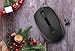 Rii Wireless Noiseless Mouse,2.4G Portable Computer Mice for PC, Laptop, Windows,Office Included Wireless USB dongle (Silent(Black)-New)