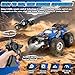 Barlisam Remote Control Car, All-terrain Remote Control Truck for Boys 8-12, Headlight, Dual Motors, 1:20, 10KM/H, 2.4GHZ, Speed-friendly, Sturdy, Rechargeable RC Cars for Christmas, Beginner, Kids 6+