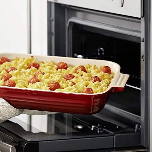 Image of Le Creuset Heritage Rectangular Dish, Stoneware, 26 cm, 2.4 litres, Cerise, 71102260600001