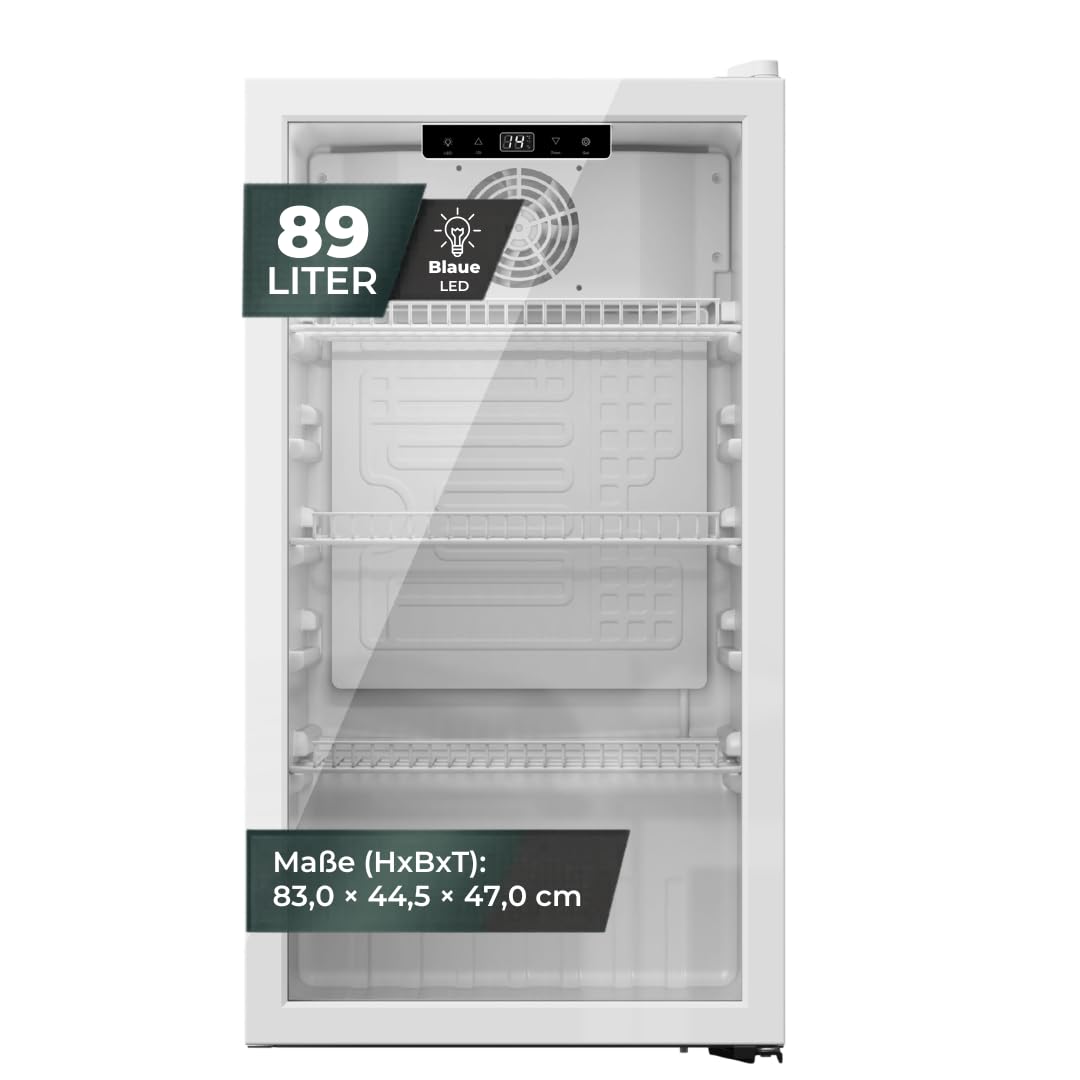 YUNA Getränkekühlschrank Cool-View GKS90