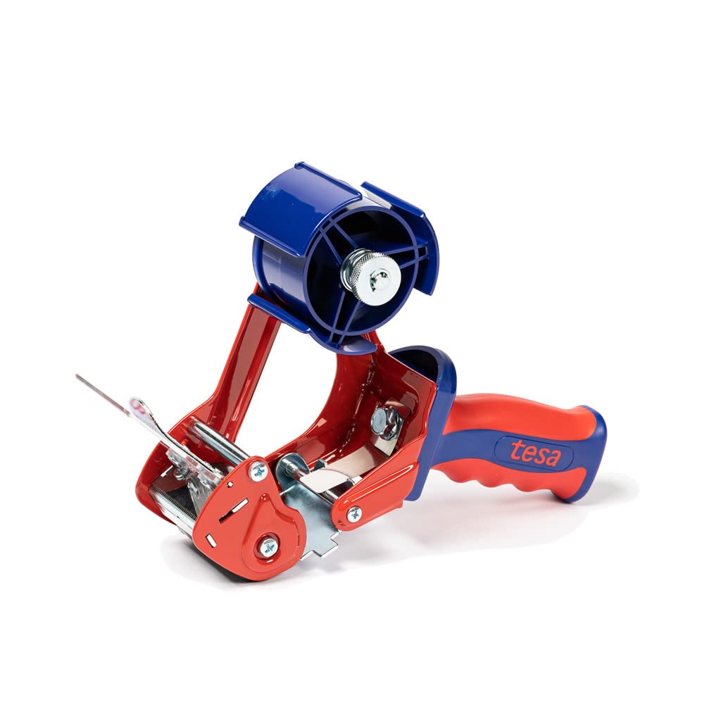 Tesa Klebebandabroller Comfort 6400 | Handabroller für Klebeband | für Klebeband bis 50 mm Breite