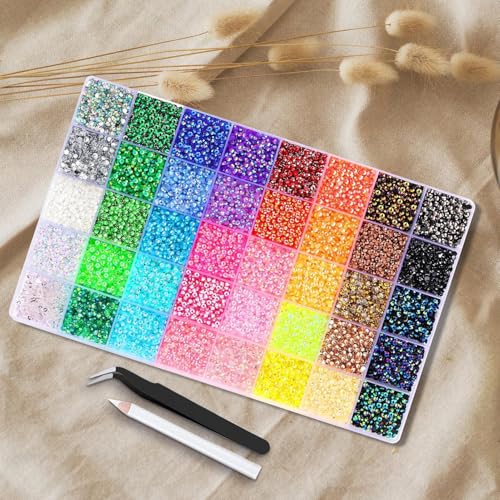 Diamantes de imitación para uñas, teléfonos móviles y botellas de maquillaje 7