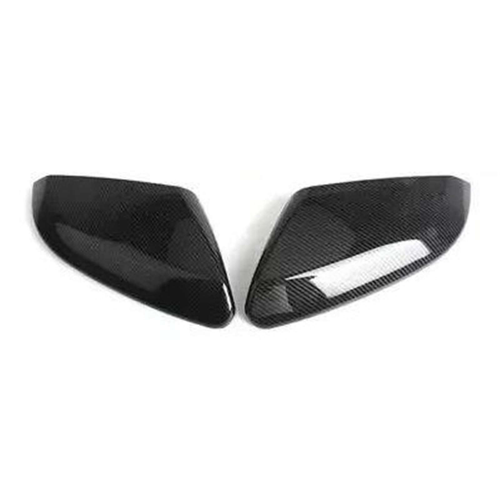 Car Rearview Side Mirror Cover Wing Cap Sticker for Civic 10th 2016-2020(Style A Carbon)