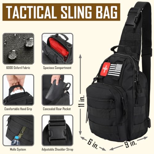 218-Piece Survival Kit Gift for Men & Dad, Bug Out Bag with First Aid Kit, Axe, Lantern & Camping Gear - Image 2