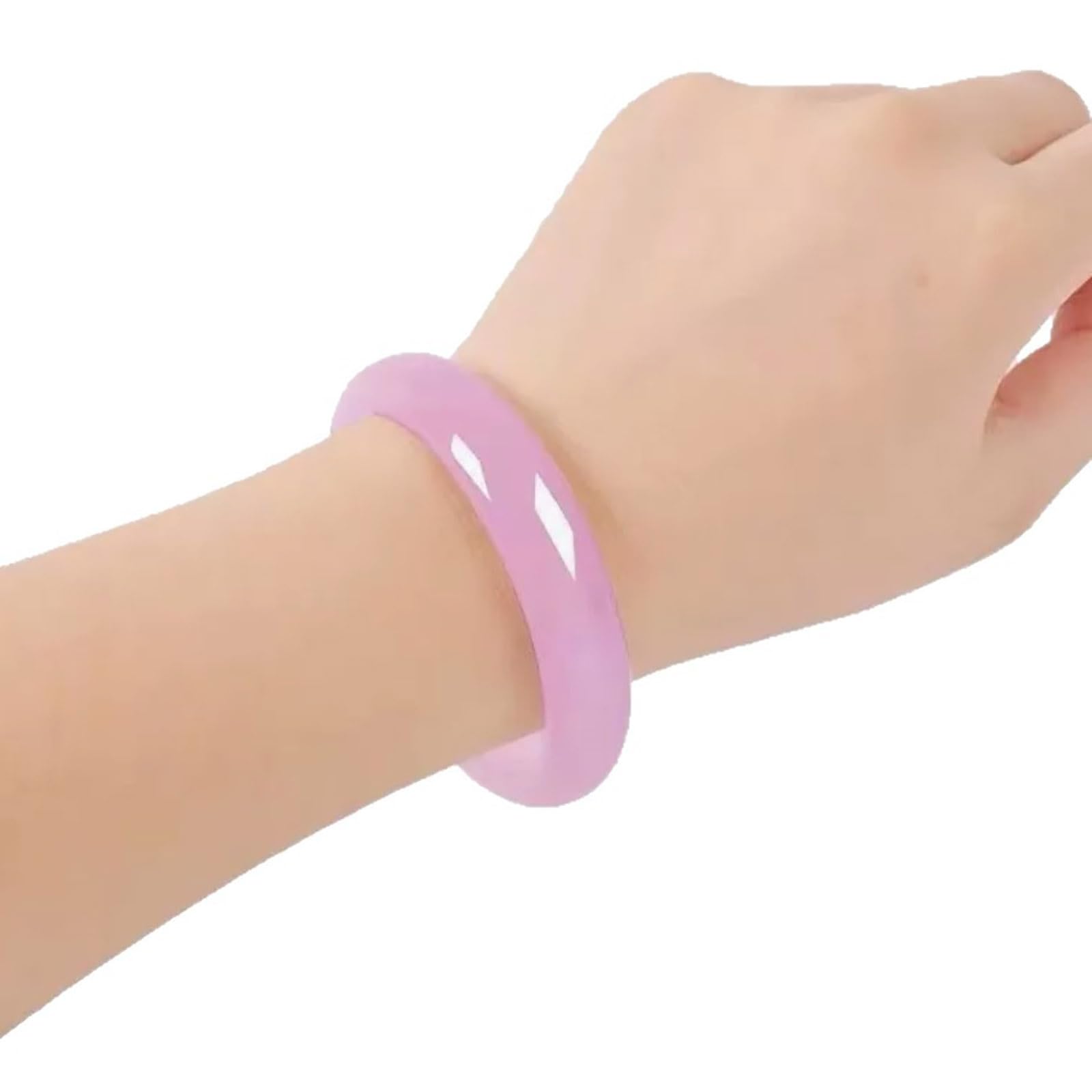 Bracciale rigido da donna in giada naturale, elegante regalo per lei, accessorio di alta qualità per ogni occasione, perfetto per compleanni, anniversari o vacanze