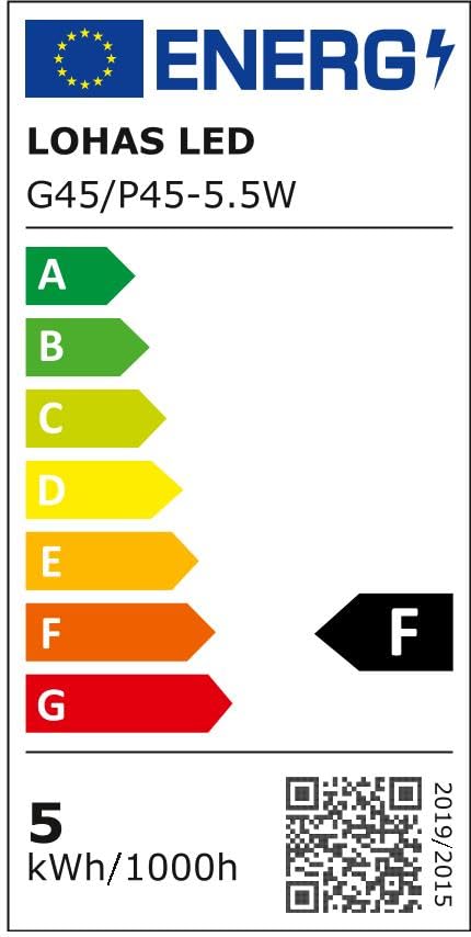 Bioledex LED-Birne E14, 5W, 420 Lumen, Warmweiß | Energiesparend & Langlebig, Für Lampen & Leuchten