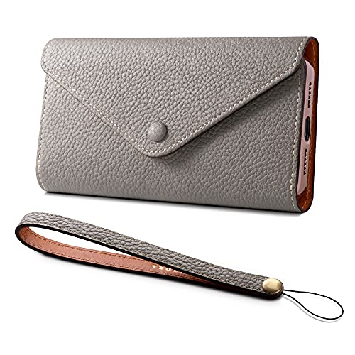 iPhone8 / iPhone7 /iPhone SE3/SE2 三つ折り 手帳型 ケース 本革 レザー カバー かっこいい おしゃれ カード収納 シンプル 大人 スマホケース 高級 メンズ レディース プレゼント WH-8-Grege