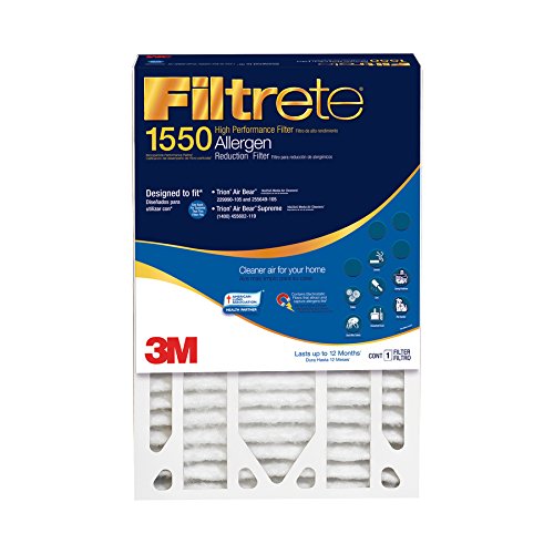 3M Filtrete 1550 Allergen Reduction Filter 20x25x5