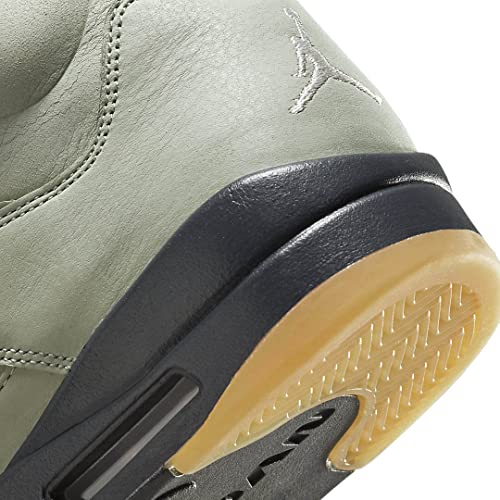 Image of Jordan Youth Air 5 Retro GS 440888 300 Jade Horizon - Size 5.5Y