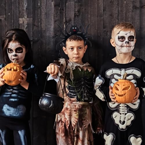 kiimiipa Halloween Spinnen Haarreif,Haarschmuck Mit Spinnen,Halloween Party Zubehör Kostüm für Halloween,Halloween Party Maskerade Cosplay Kopfschmuck Dekoration für Kinder,Damen & Heren (Spinnen)