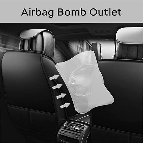 Miniatura 3 de Fundas de asiento delantero y trasero para Mazda2 2011-2014 Funda de asiento de coche de lujo de piel sintética deportiva, transpirable, cómoda,