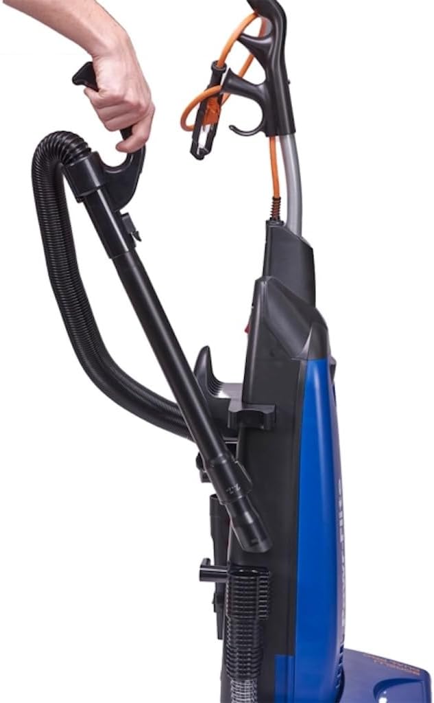 Borelli Dual Pro Upright Vacuum | Dual-Motor Commercial Vacuum for Carpets & Hard Floors | HEPA Filtration | 14" Cleaning Path | TTS Products