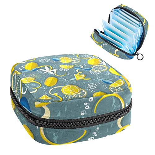 Borsa portaoggetti per assorbenti igienici borsa per kit mestruale per scuola sacchetto per tazza organizer per per motivo