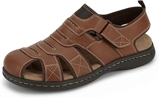 DOCKERS Mens Searose Outdoor Fisherman Sandals with Memory Foam