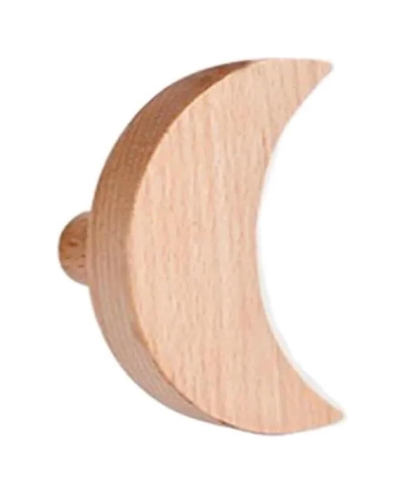 Opeximatun 4pcs Wooden Star Knobs for Cabinets Drawers Wardrobe Cupboard(A)