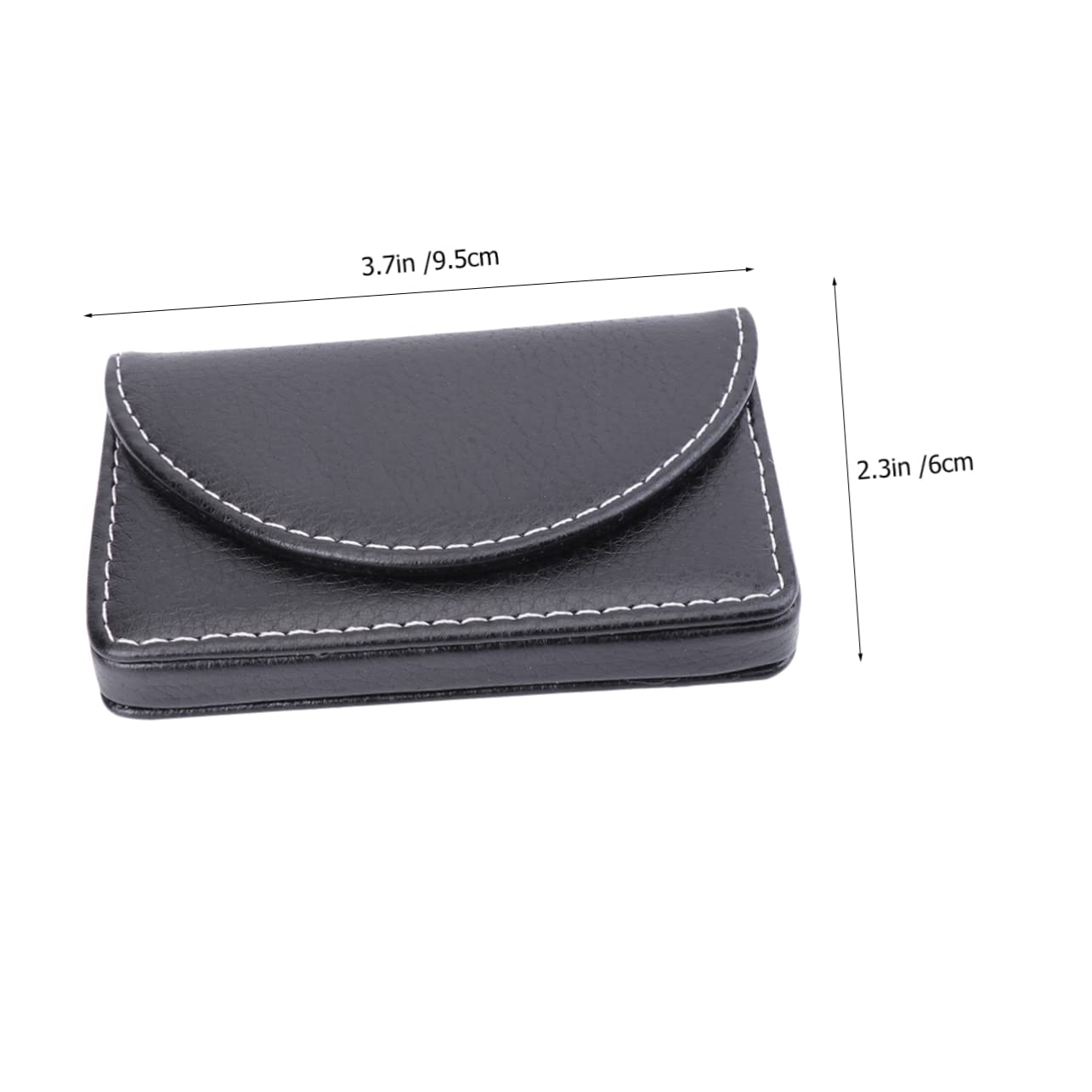 FOMIYES Business Card Holder Simple Pu Portable Business Case Index Card Holder