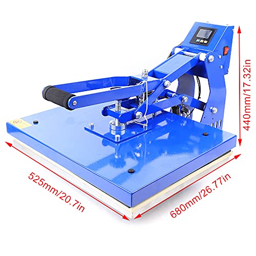 Heat Press Machine, 110v Magnetic Semi-Automatic miniatura 3