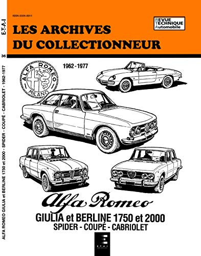  Alfa romeo giulia 1600-1750-2000 (1962-1977) n° 36
