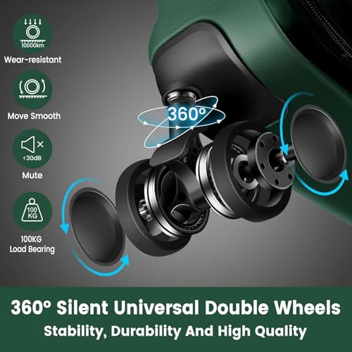 Luggage 2 Piece Sets Hard Shell Suitcase with Spinner Wheels, TSA Lock Lightweight, Durable4