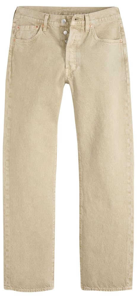 Levi's Herren Jeanshose 501 Original mit Knopfleiste, Straight Fit