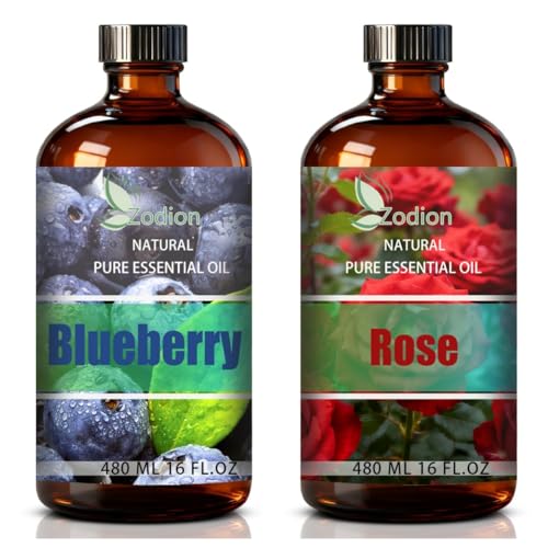 Aceite Esencial de Rosa y Arándano 16 Fl Oz