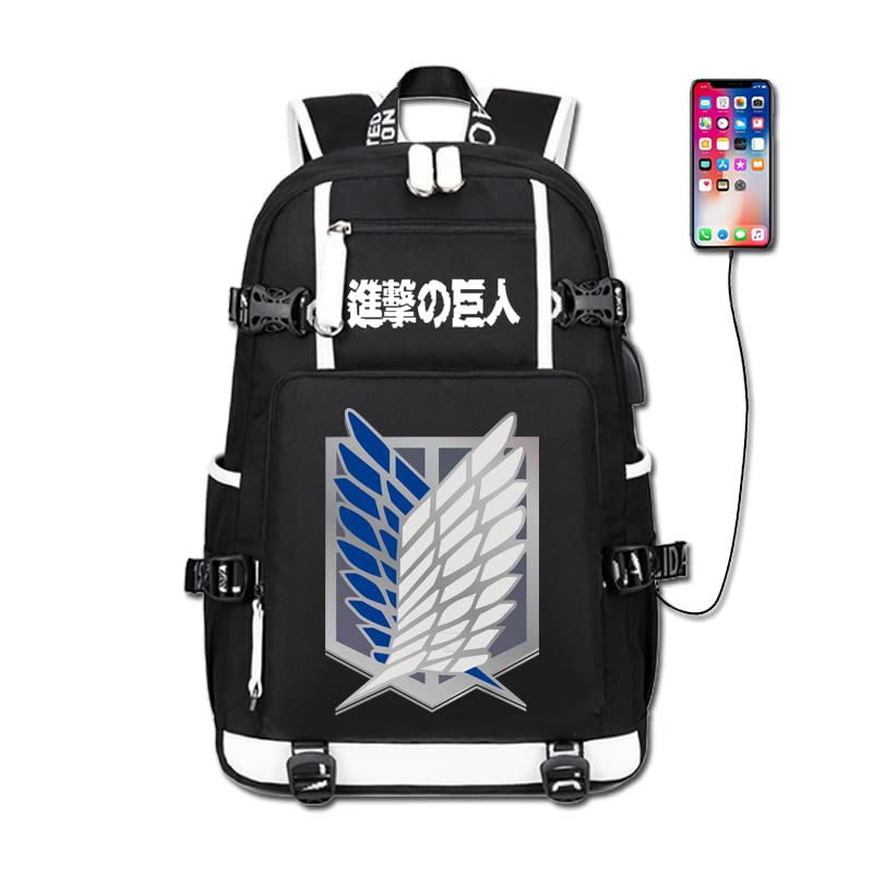 進撃の巨人ランドセル男女学生アニメグッズランドセルリュック自由の翼