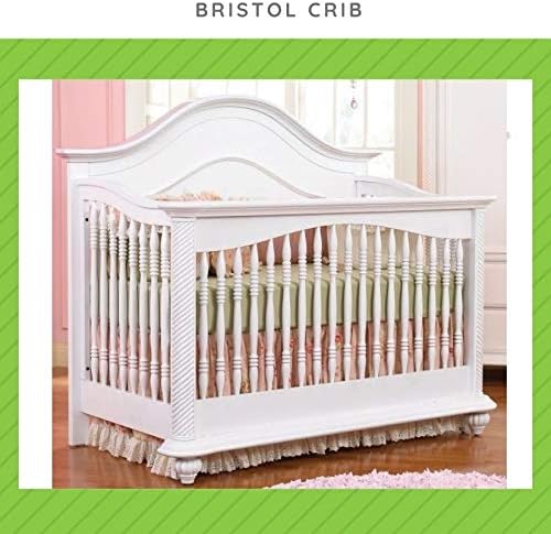 White Solid Wood Full Size Bed Conversion Kit