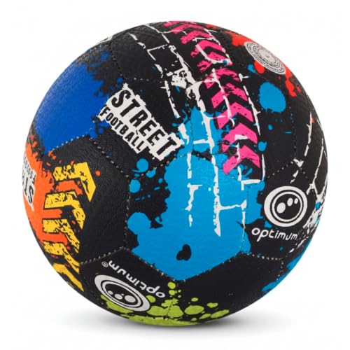 Optimum All-Surface Street Football for Concrete Cage Grass & Astroturf