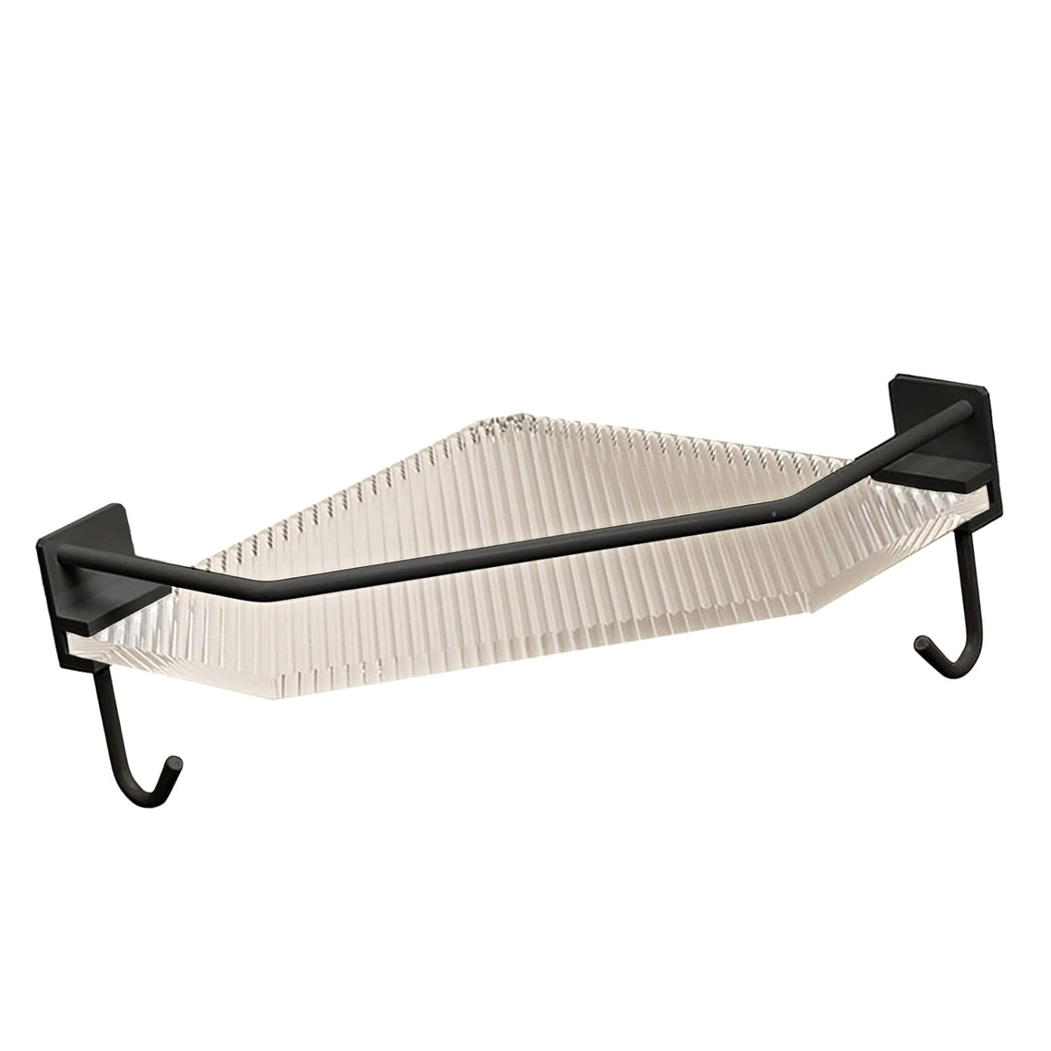 Corner Shower Caddy Corner Shower Shelf Wall Mounted Corner Bathroom Organizer Acrylic Shower Shelf No Drilling Shower Shelf