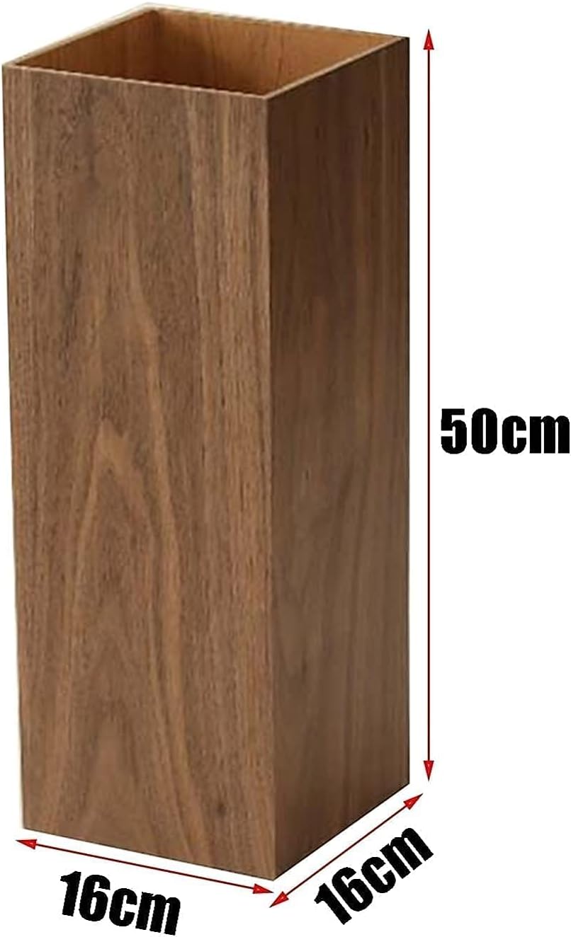 Umbrella Stand,Umbrella Stand Nordic Style Retro,Wood Grain Umbrella Bucket with Independent Drip Tray/Style1