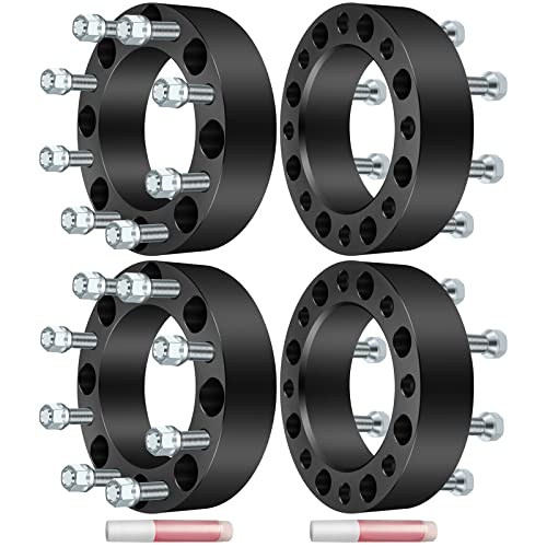 SCITOO 4X 8x170 2 inch Wheel Spacers 8x170mm 8 Lug 14x1.5 Studs 130mm Compatible with for F-250 for F-350 Super Duty