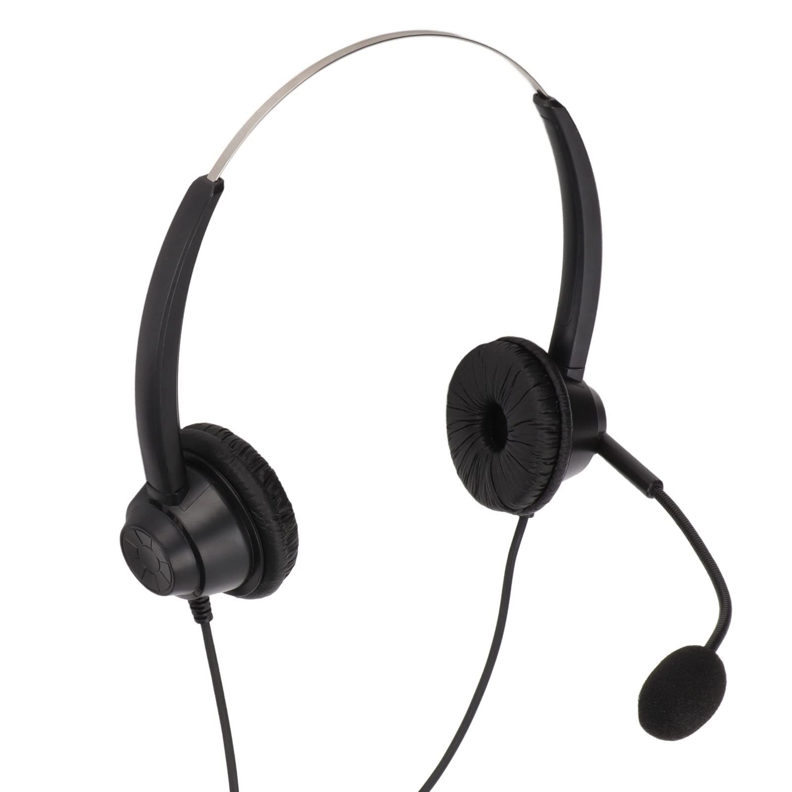 H360D-RJ9-U900 Noise Cancelling Business-Kundendienst-Kopfhörer, Festnetz-VOIP-Telefon-Headset mit Mikrofon, USB-Soundkarte