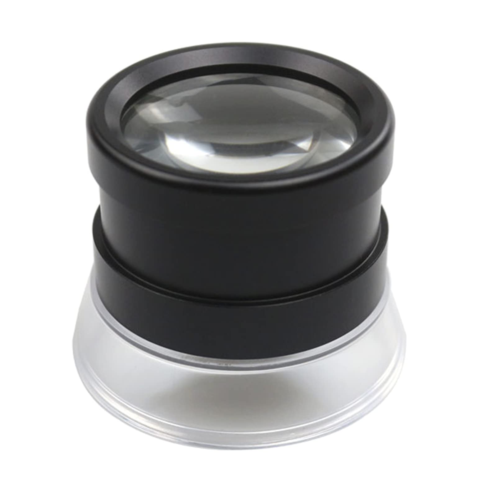 Glass 30X Reading Antiques Magnifier Lens for Seniors & Kids Cylindrical Glass for Map Antiques Optical Lens