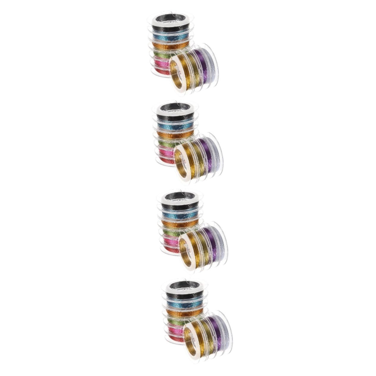 TEHAUX 4sets Rame Multi- Per Resistente All Per Collane e Accessori Adatto Per Artigianato e Creativi
