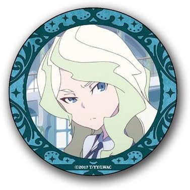 Amazon リトルウィッチアカデミア パール紙缶バッジ ダイアナ キャベンディッシュ アニメ 萌えグッズ 通販