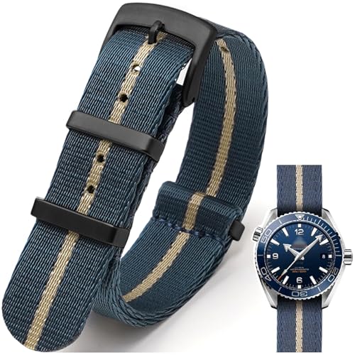 Image of Military Ballistic Nylon Watch Band Heavy Buckle 18mm 20mm 22mm 24mm Thick G10 Premium Nylon Watch Bands Smart Watch Replacement Band Strap for Men Women