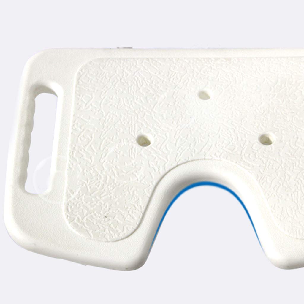 Ligero Taburete de baño/Ducha Silla elevadora de Ducha Asiento de bañera con Respaldo Antideslizante Pies de Ventosa Ayuda de Transferencia para Personas Mayores Minusválido Discapacitado