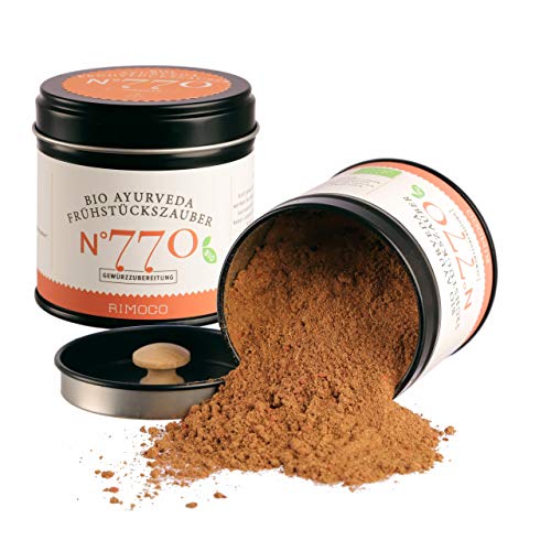 Rimoco N°770 Bio Ayurveda Frühstückszauber - Ayurvedische Gewürzmischung perfekt für z.B....