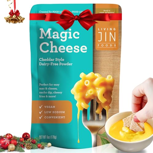 Vegan Magic Cheese Sauce (6oz powder makes 14oz), Cheddar Cheese