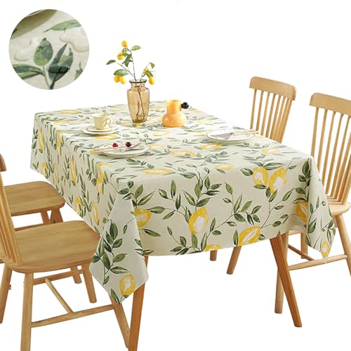 HSYTEK Nappe en Toile cirée rectangulaire Taille 100x140 cm, Nappe Rectangulaire en PVC, Anti-Taches et imperméable, pour Mariage, Salon, Salle à Manger,...