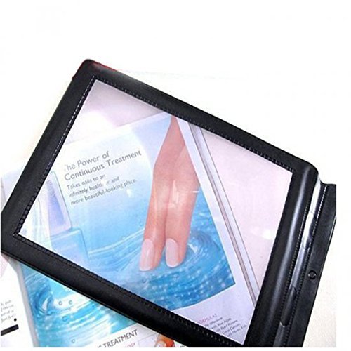 Sheet Magnifier （FBA Available）,Vinmax 3X A4 Full Page Large Sheet Magnifier Magnifying Glass