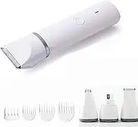Máquina Tosar Cachorros Cães Recarregável 4 em 1 Kit, Máquina De Tosa Pets Gato Cachorro Tosador,Silencioso, para cães, gatos, cuidados com garras