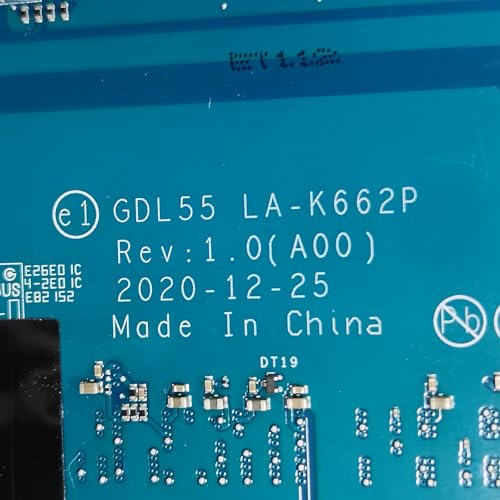 Image of Replacement for Dell G15 5510 Motherboard GDL55 LA-K662P System Board i5-10500H Processor RTX 3050 4GB 0FKTY5 FKTY5