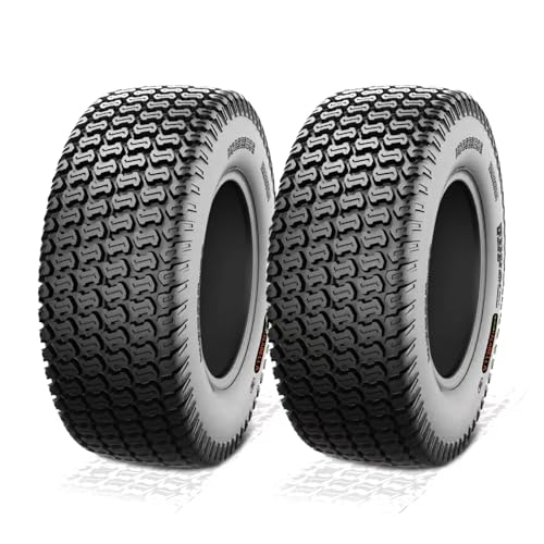 HORSESHOE FALABELLA 2 New 22x9.50-10 / 22x9.5-10 8PR TURF-KING LAWN MOWER TIRES LRD Heavy Duty Color-Sidewall (22x9.50-10 8Ply)