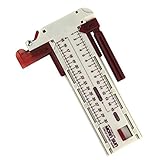 Rayher taglierina circolare, 5 lame di ricambio + 3 mine, per ritagliare e disegnare cerchi con ø 1,2 - 30 cm, taglierina a compasso, per cartone, foto, gomma crepla, 8924400